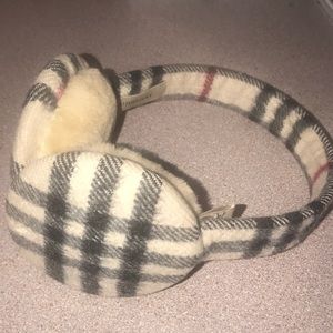 Burberry earmuffs great condition